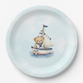 Baby Shower Bord 'Kleine Zeiler' (Voorkant)