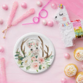 baby shower bord van schattig bosbouwhout (Feest)