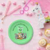 Baby shower Bord van Woodland Thleys (Feest)