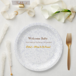 Baby Shower Borden | Hunny Beer Thema Papieren Bordje