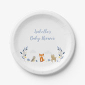 Baby shower Borden Papieren Bordje (Voorkant)