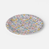 baby shower borst papieren bordje (Gekanteld)