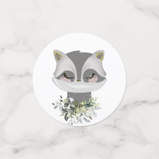 Baby shower bos bos confetti (Kleine voorkant)