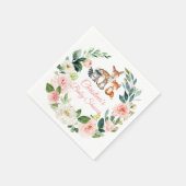 Baby shower bos servet (Hoek)