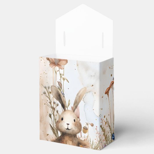 Baby shower Bosbossen Bedankdoosjes (Geopend)