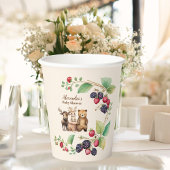 Baby shower Bosbossen Papieren Bekers