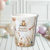 Baby shower Bosbossen Papieren Bekers