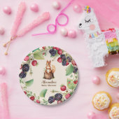 Baby shower Bosbossen Papieren Bordje (Feest)