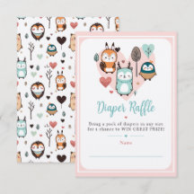 Baby Shower Bosdieren | Luiers Raffle