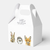 Baby shower Bosland Bedankdoosjes (Voorkant Zijde)