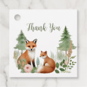 Baby shower Bosland Bedankjes Labels (Voorkant)