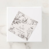 Baby shower Bosland Bedankjes Labels (In situ)