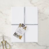 Baby shower Bosland Cadeaulabel (Met Touw)
