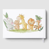 Baby shower Bosland Gastenboek (Achterkant)