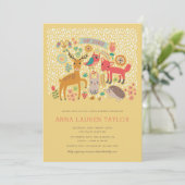 Baby shower Bosland Kaart (Staand voorkant)