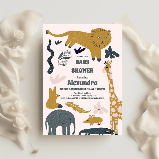 Baby shower Bosland Kaart