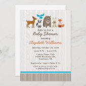 Baby shower Bosland Kaart (Voorkant / Achterkant)