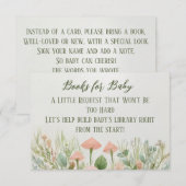 Baby shower Bosland Notitiekaartje (Voorkant / Achterkant)