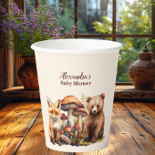 Baby shower Bosland Papieren Bekers