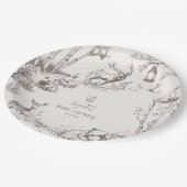 Baby shower Bosland Papieren Bordje (Gekanteld)