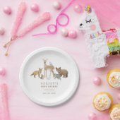 Baby shower Bosland Papieren Bordje (Feest)