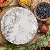 Baby shower Bosland Papieren Bordje