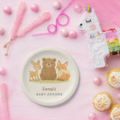 Baby shower Bosland Papieren Bordje (Feest)