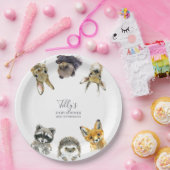 Baby shower Bosland Papieren Bordje (Feest)