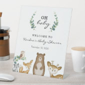 Baby shower Bosland Reclamebord Met Voetstuk (Insitu)