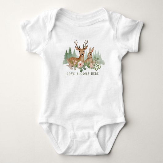 Baby shower Bosland Romper (Voorkant)