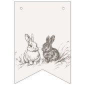 Baby shower Bosland Vlaggetjes (Derde vlag)