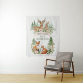 Baby shower Bosland Wandkleed (In situ)