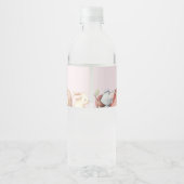 Baby shower Bosland Waterfles Etiket (Achterkant)