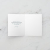 Baby shower bossen bedankkaart (Binnen)