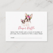 Baby shower bostonmoeder en Baby luier loterij