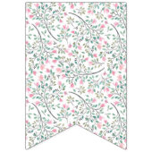 Baby shower Bougainvillea Vlaggetjes (Eerste vlag)