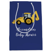 Baby shower bouwschotel Gift Bag Medium Cadeauzakje (Voorkant)