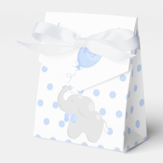 Baby shower Boy Blue Bedankdoosjes (Voorkant Zijde)