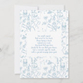 Baby shower Boy Kaart (Achterkant)