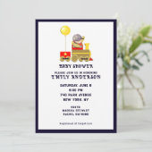 Baby shower Boy Kaart (Staand voorkant)