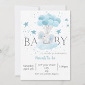 Baby shower Boy Kaart (Voorkant)