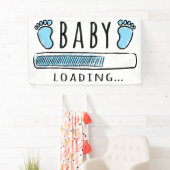 Baby shower Boy | Lading babyjongen Spandoek (Insitu)