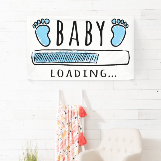 Baby shower Boy | Lading babyjongen Spandoek (Insitu)