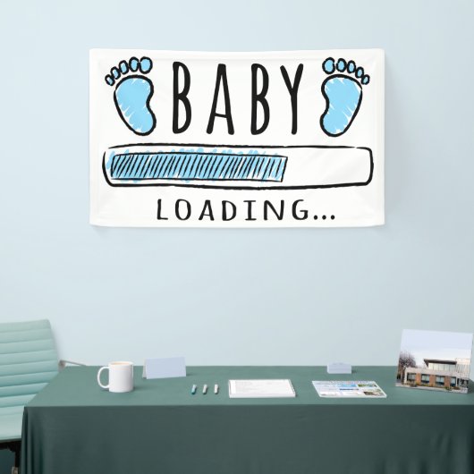 Baby shower Boy | Lading babyjongen Spandoek (Beurs)
