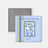 Baby shower Boy Magneet (Voorkant / Achterkant)