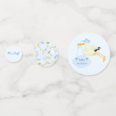 Baby shower Boy Thema Confetti (Voorkanten)