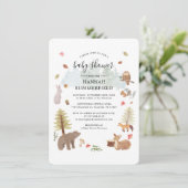 Baby shower Boys Kaart (Staand voorkant)