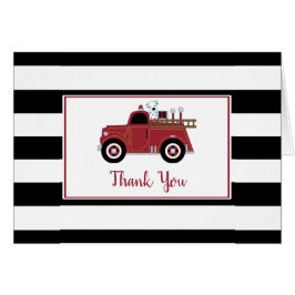 Baby shower brandweerwagen