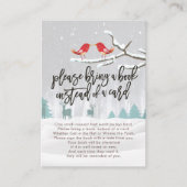 Baby shower Breng alsjeblieft een boek in plaats v Informatiekaartje (Voorkant)