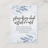 Baby shower Breng alsjeblieft een boek in plaats v Informatiekaartje (Voorkant)